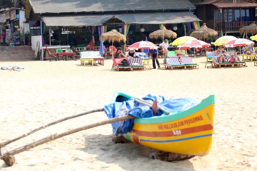 Om Shanti Beach Stay Patnem Patnem Beach Екстер'єр фото